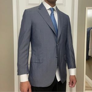 BRIONI CHIGI (James Bond Casino Royale) Silk Wool Suit Jacket 42R